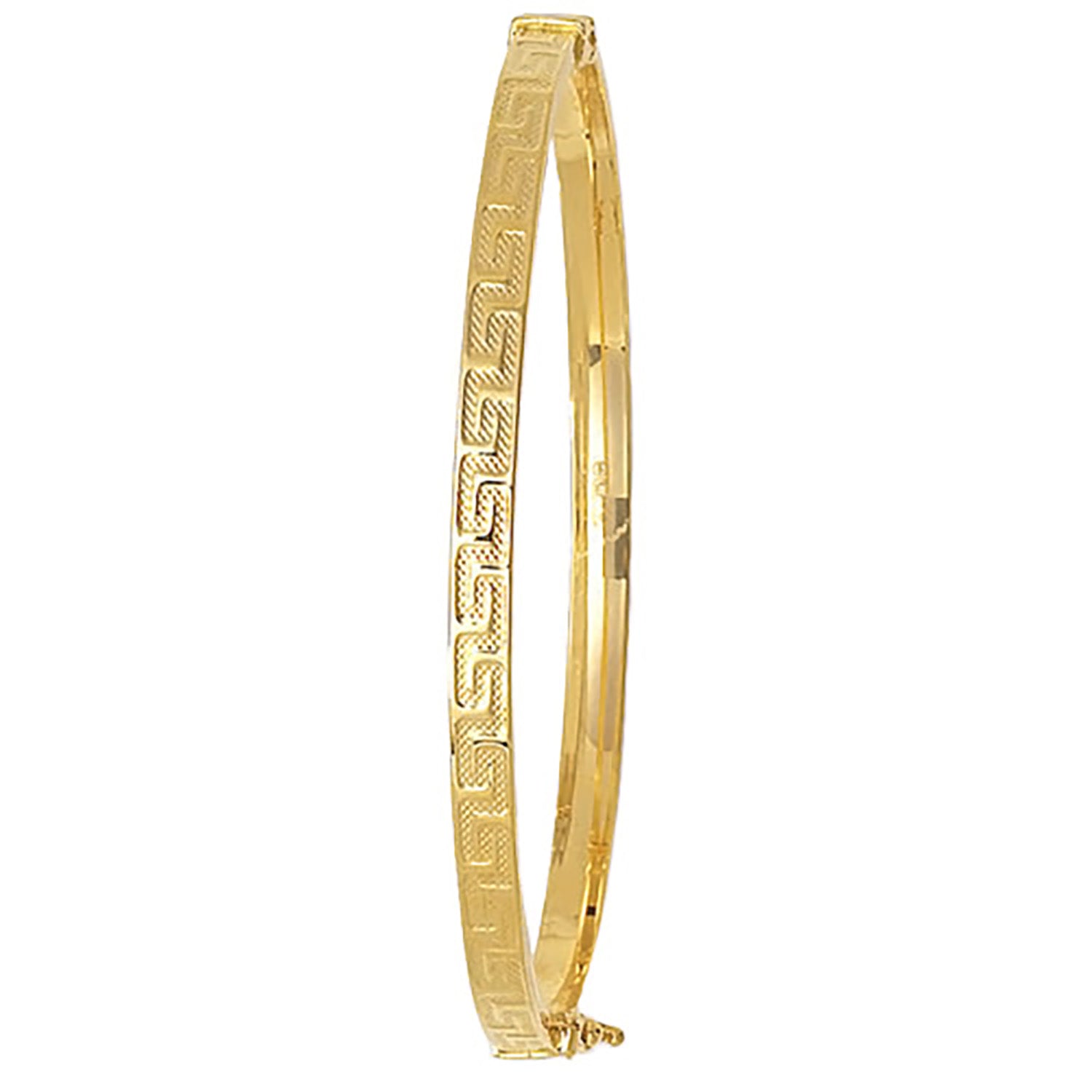 Greek key sale gold bangle