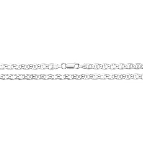 925 Sterling Silver Anchor Heavy Gent's Chain - jewellerysavers